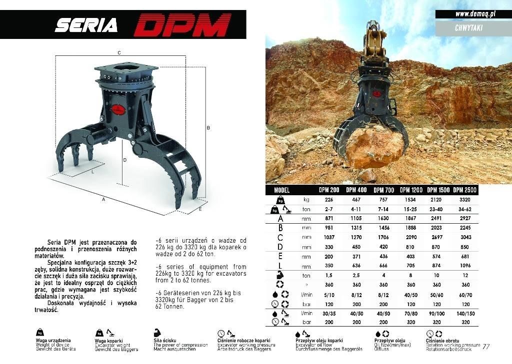  DEMOQ DPM1200 Garras