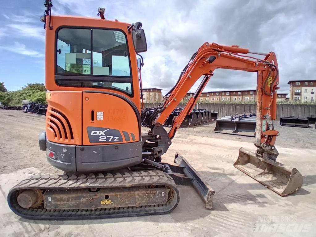 Doosan DX 27 Z Mini Escavadoras <7t