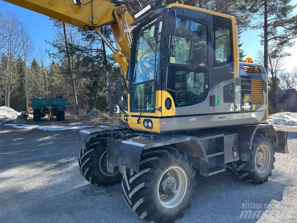 Komatsu PW148 -10 Escavadoras de rodas