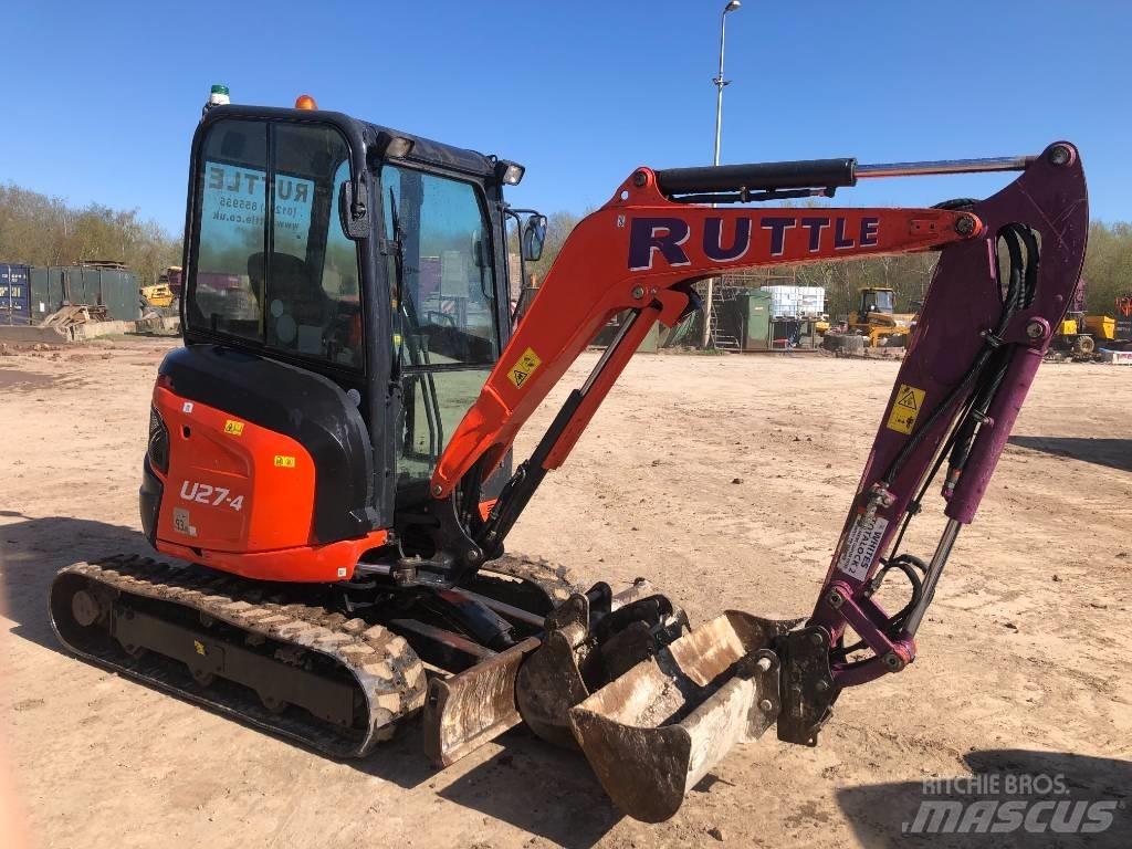 Kubota U 27-4 Mini Escavadoras <7t