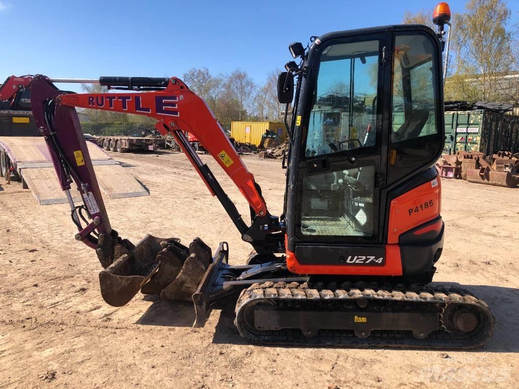 Kubota U 27-4 Mini Escavadoras <7t