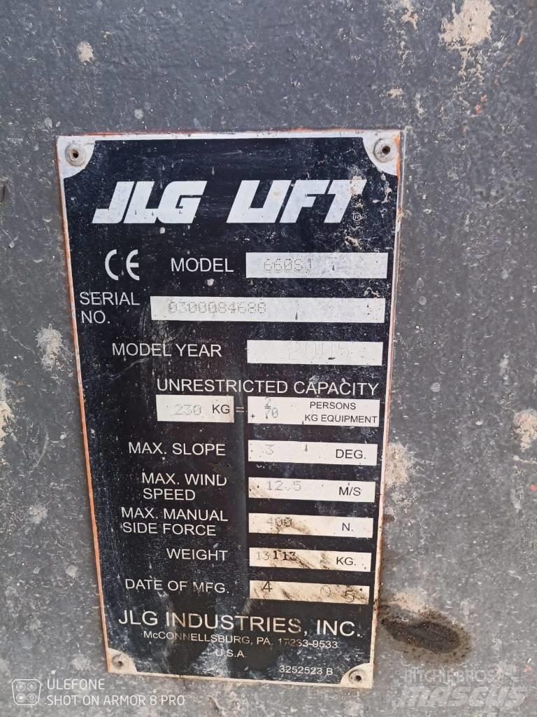 JLG 660 SJ Elevadores braços Telescópicos