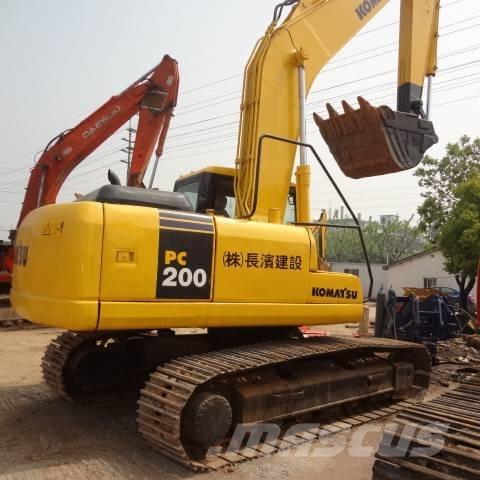 Komatsu pc200-7 Escavadoras de rastos