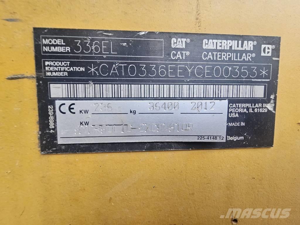 CAT 336EL / 330 336FL Escavadoras de rastos