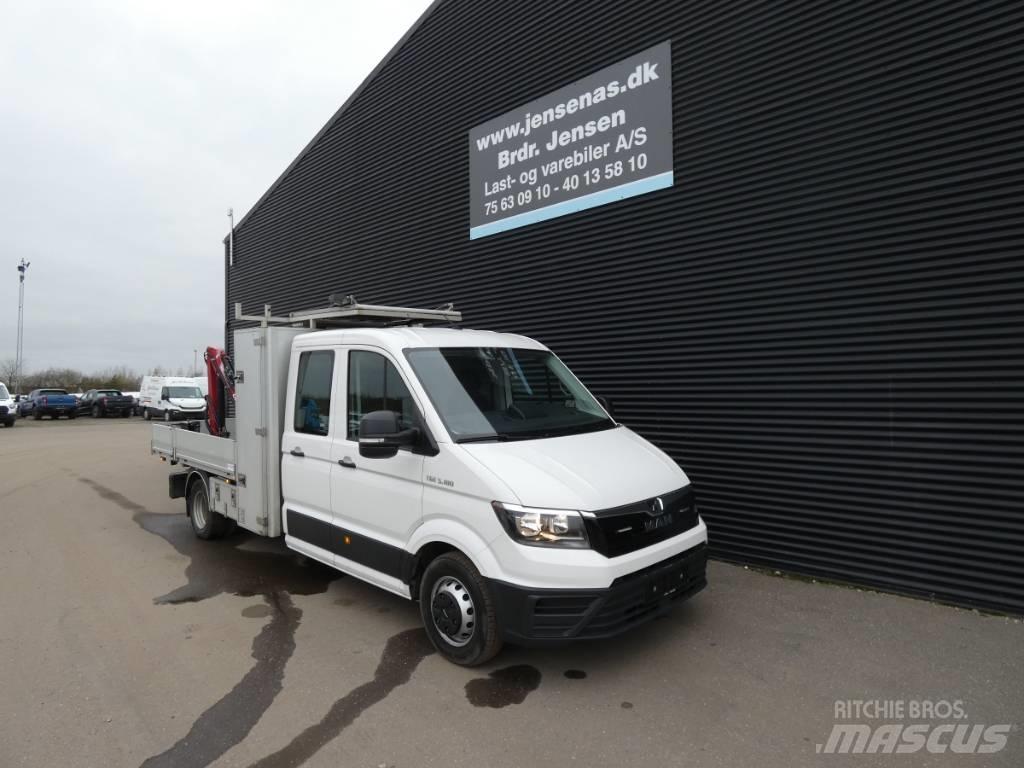 MAN TGE 5.180 Camiões estrado/caixa aberta