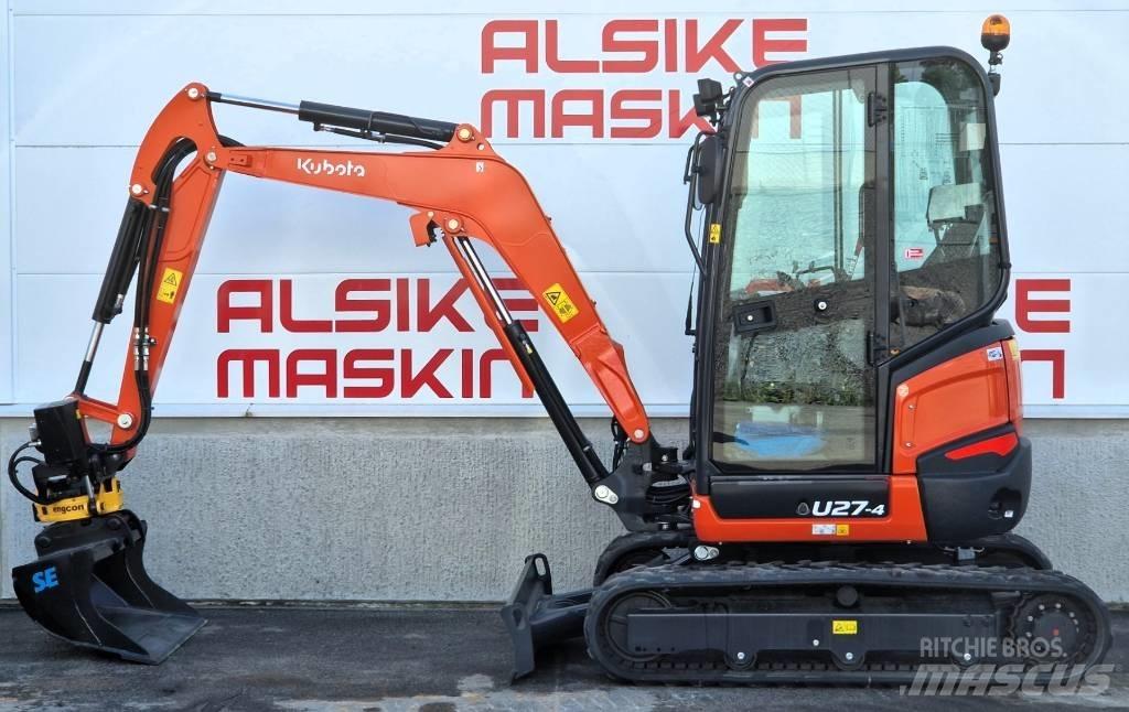 Kubota U 27-4 Mini Escavadoras <7t