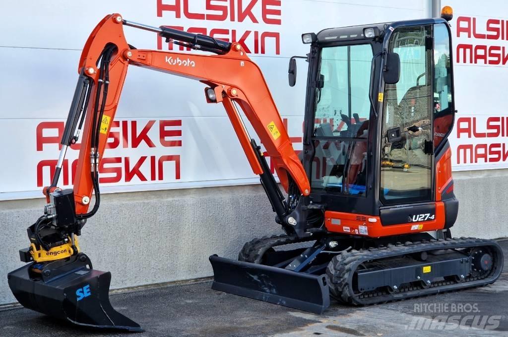 Kubota U 27-4 Mini Escavadoras <7t
