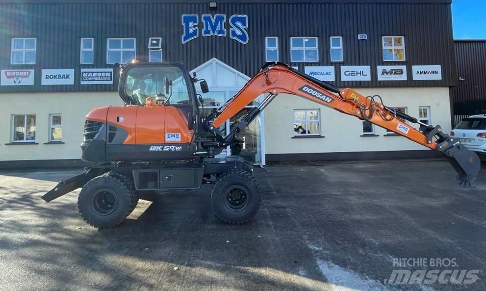 Doosan Dx57W-7 Escavadoras de rodas