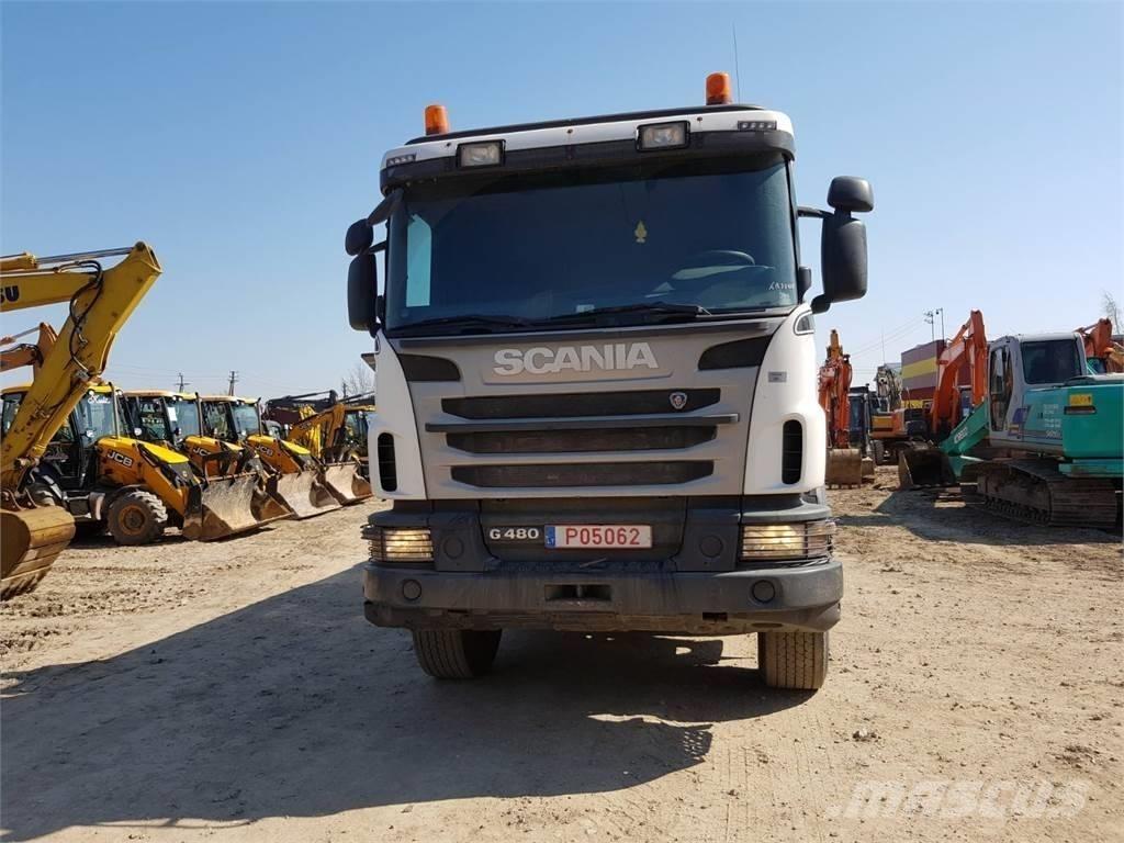 Scania G480 8x4 Camiões multibenne