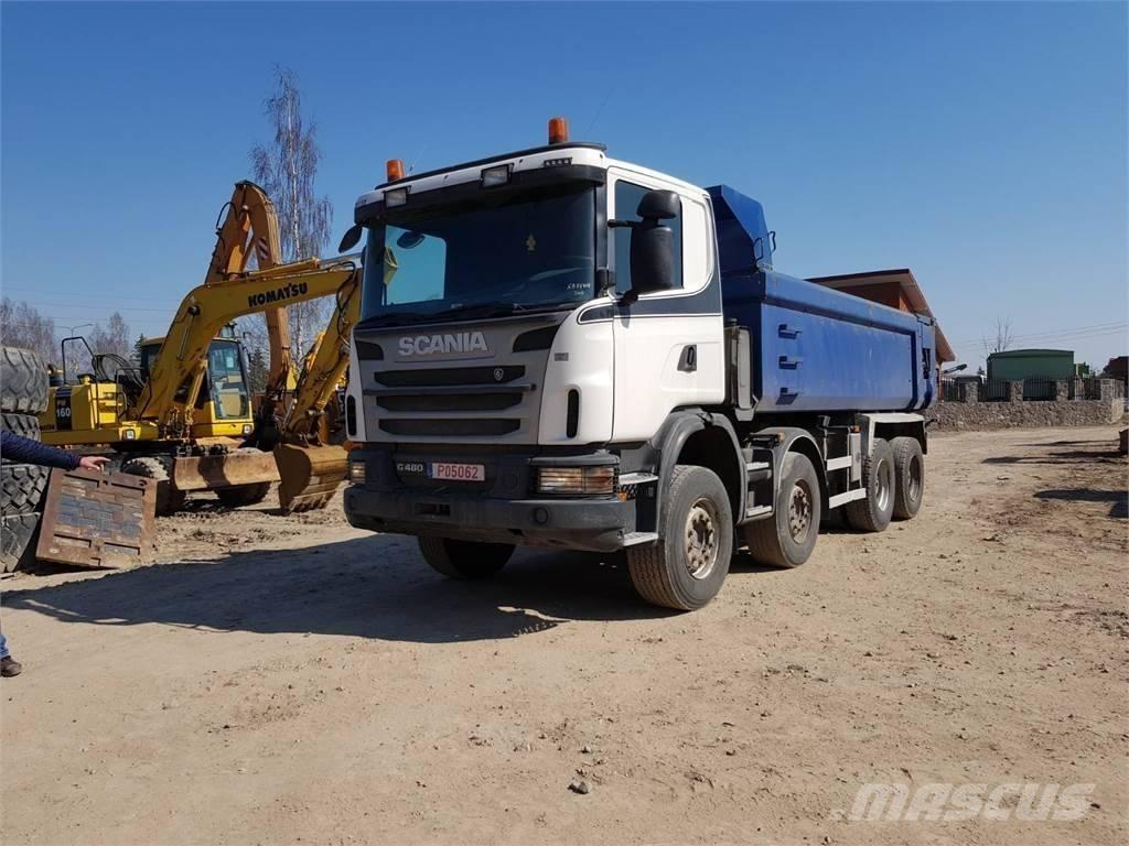 Scania G480 8x4 Camiões multibenne