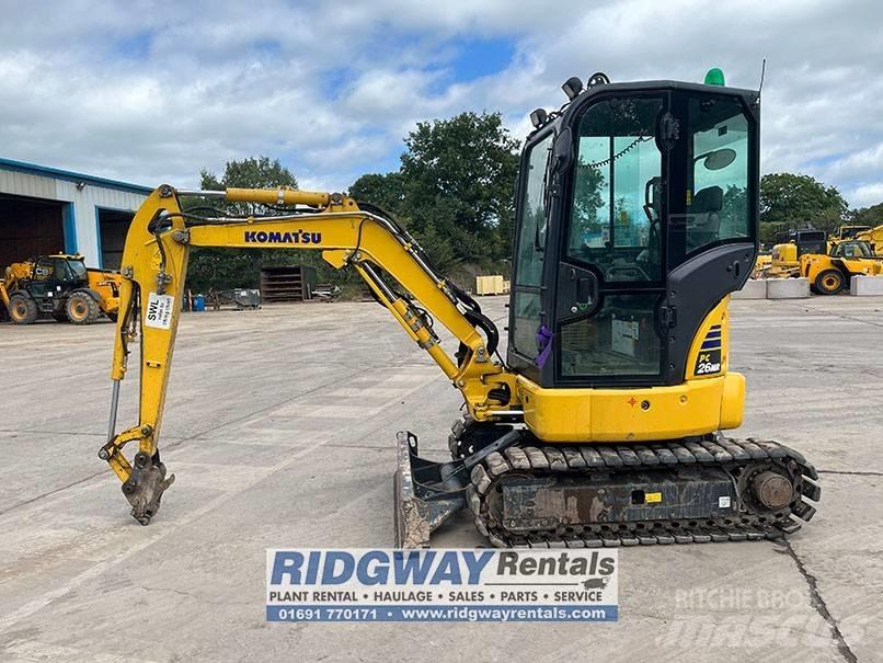 Komatsu PC 26 MR-5 Mini Escavadoras <7t