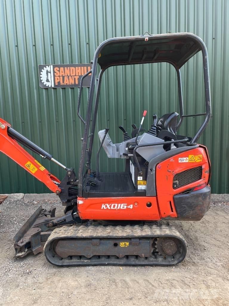 Kubota KX 016-4 Mini Escavadoras <7t