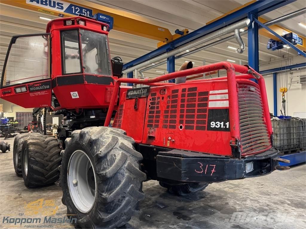Komatsu 931.1 Processadores florestais
