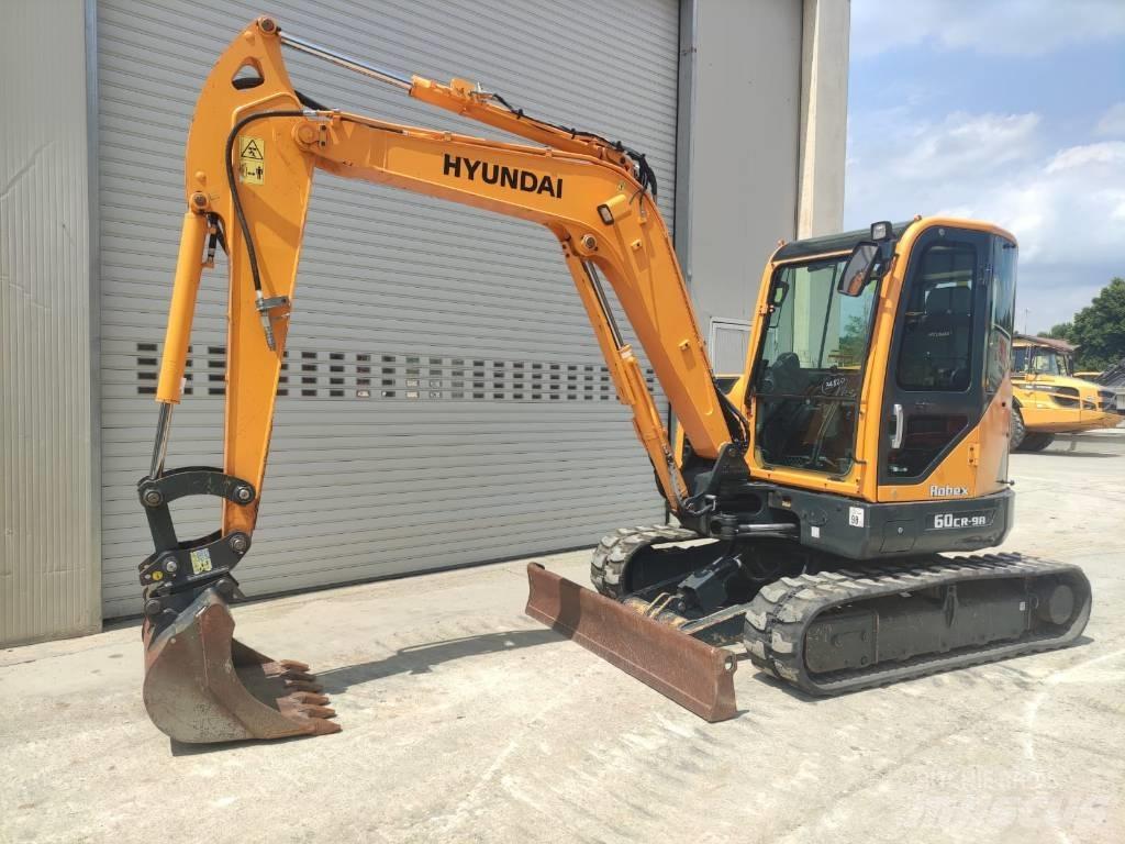 Hyundai R60CR-9A Mini Escavadoras <7t