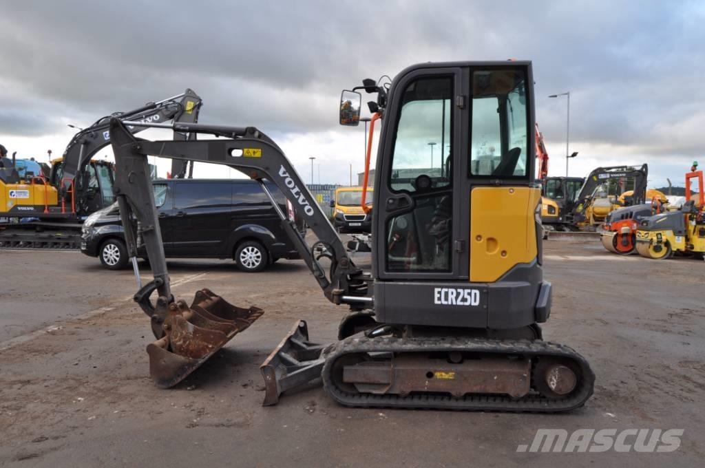 Volvo ECR 25 D Mini Escavadoras <7t