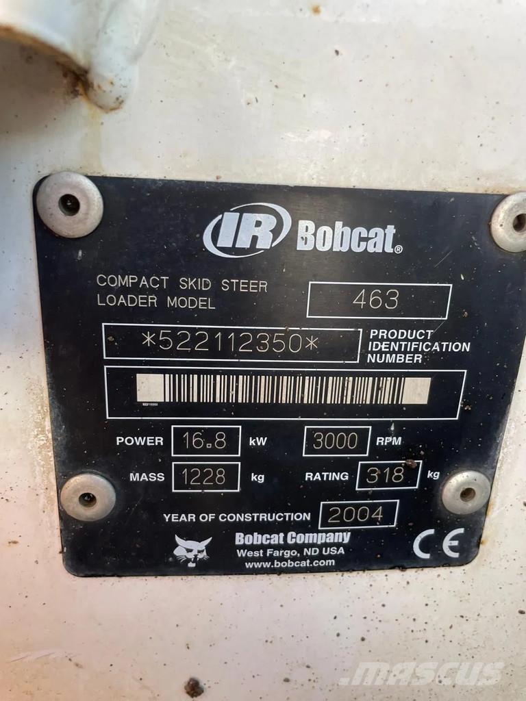 Bobcat 463 Carregadoras de direcção deslizante