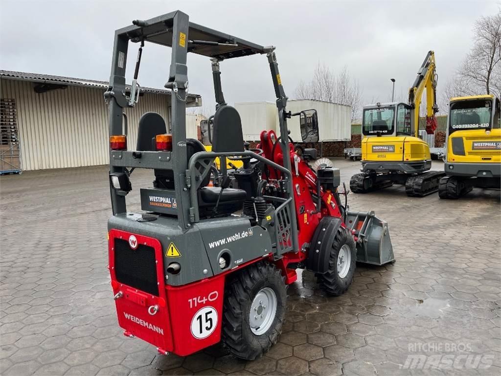 Weidemann WM1140 Pás carregadoras de rodas