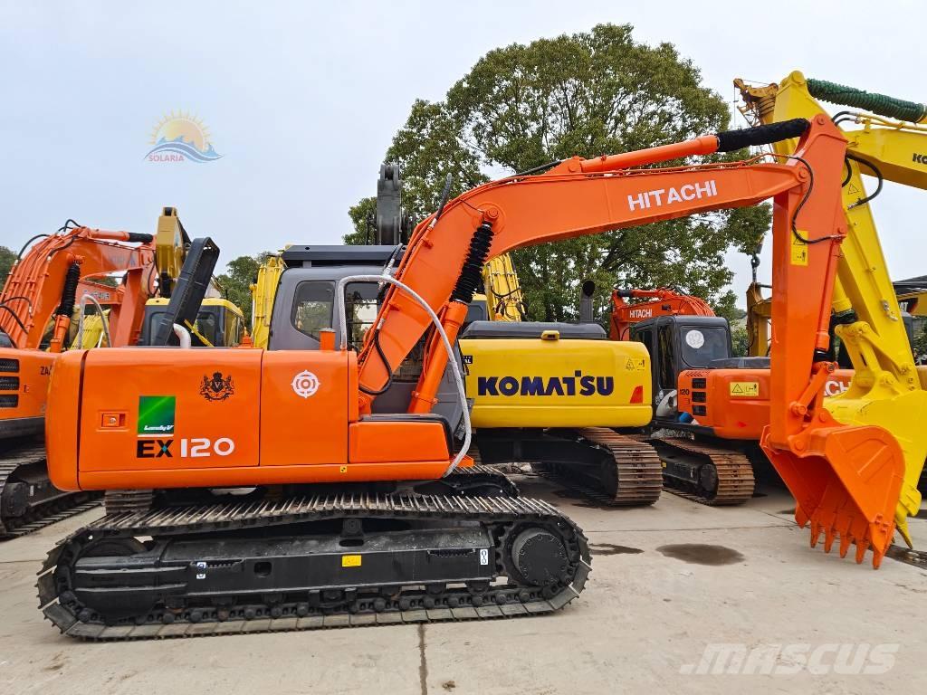 Hitachi EX 120 Escavadoras de rastos