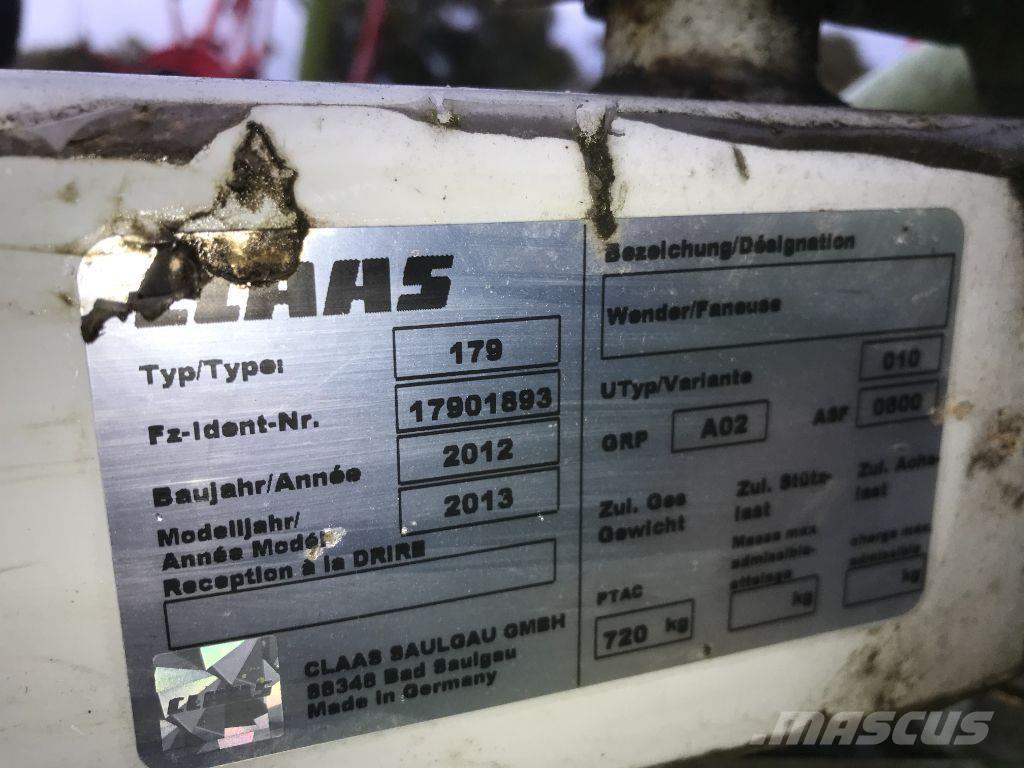 CLAAS Volto 58 Ancinho virador