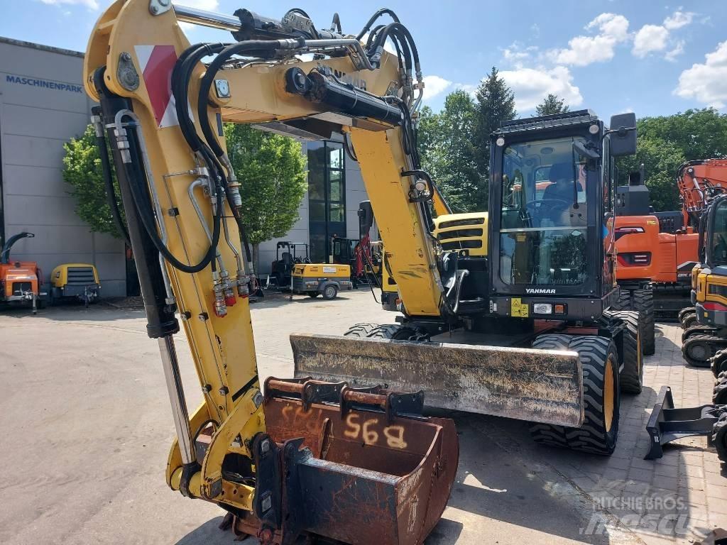 Yanmar B 95 W Escavadoras de rodas