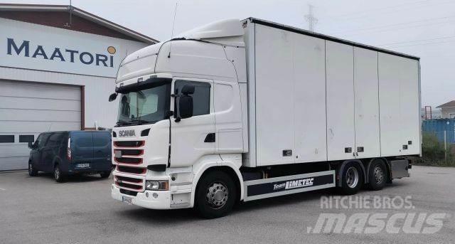 Scania R 490 6x2 Camiões de caixa fechada