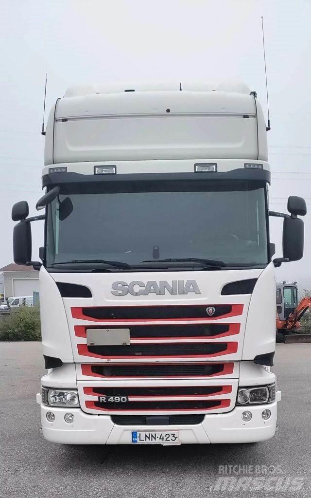 Scania R 490 6x2 Camiões de caixa fechada