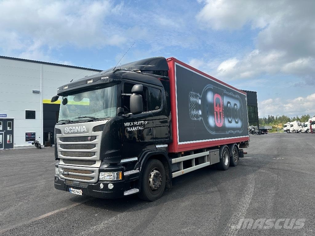 Scania R 450 Camiões de caixa fechada