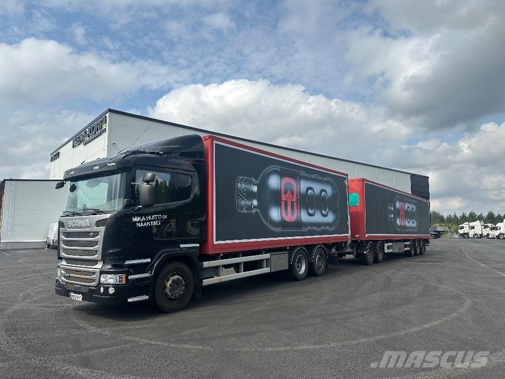 Scania R 450 Camiões de caixa fechada