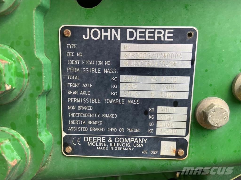 John Deere 5070M Tratores Agrícolas usados