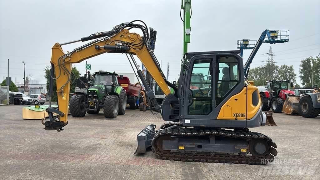 XCMG XE80E Mini Escavadoras <7t