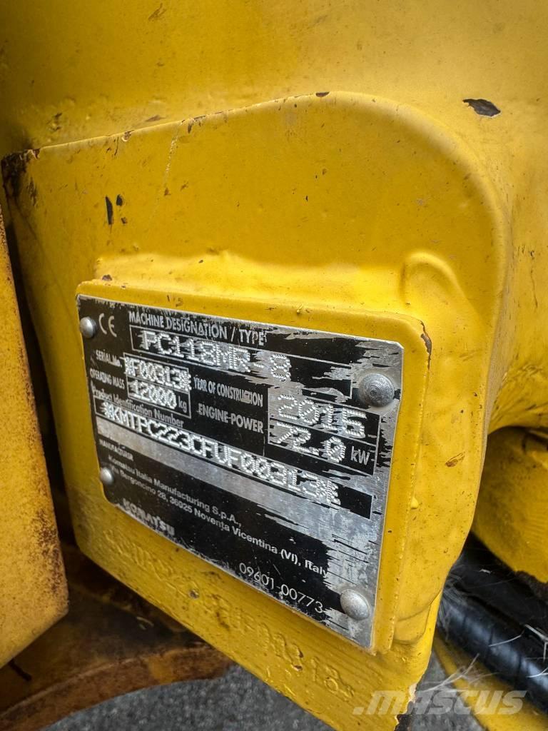 Komatsu PC 118 MR-8 Escavadoras de rastos