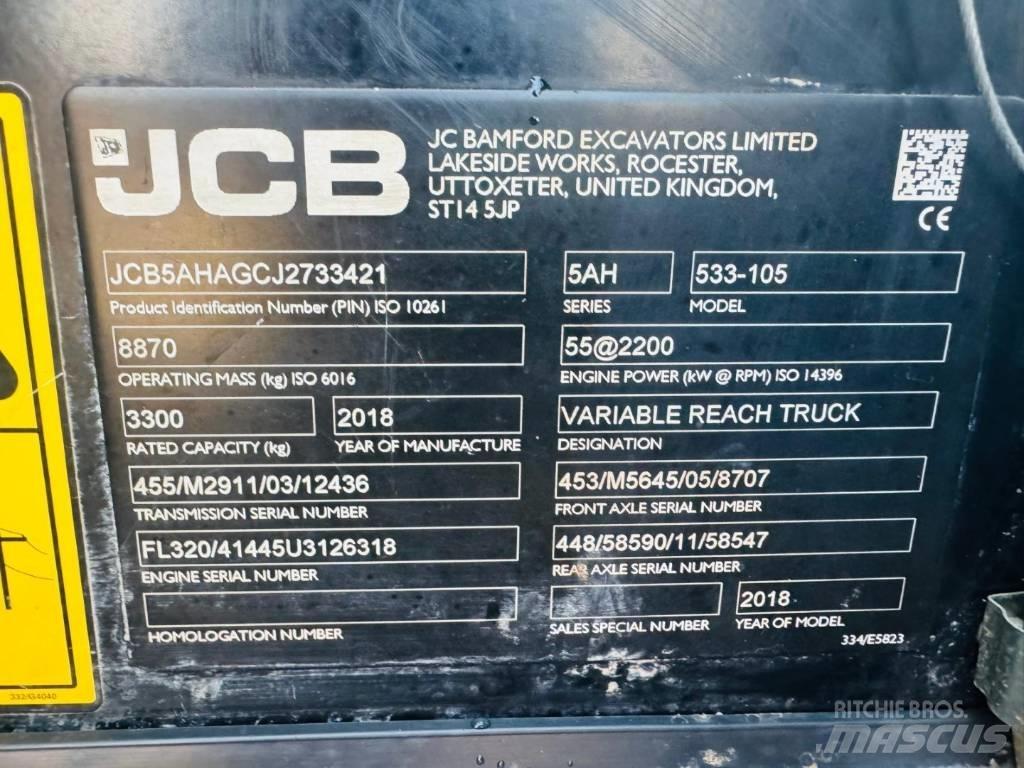 JCB 533-105 Manipuladores telescópicos