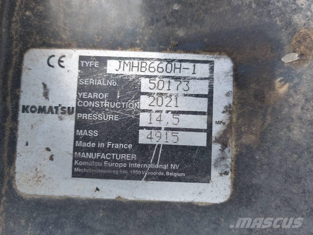Komatsu JTHB660H-1 Martelos Hidráulicos