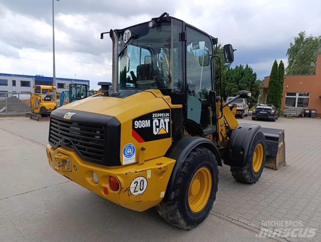 CAT 908M Pás carregadoras de rodas