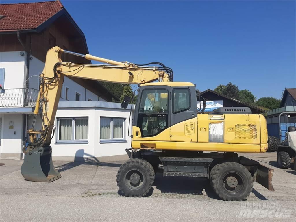Komatsu PW180-7 Escavadoras de rodas