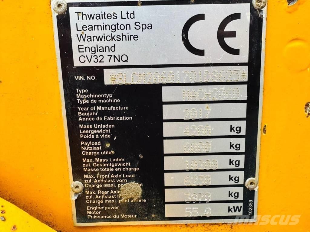 Thwaites 6T Dumpers de obras