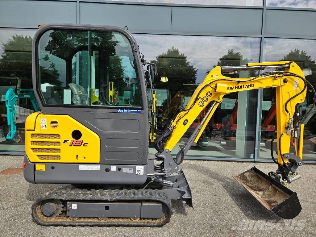 New Holland e18c Mini Escavadoras <7t