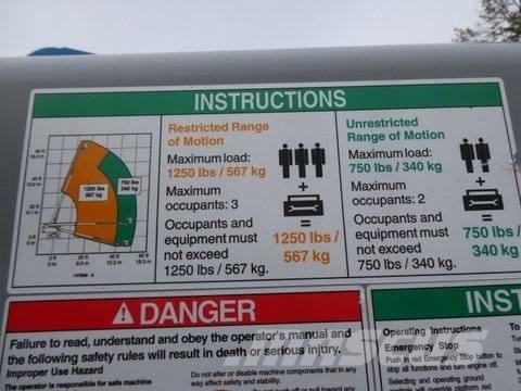 Genie S60XC Elevadores braços Telescópicos