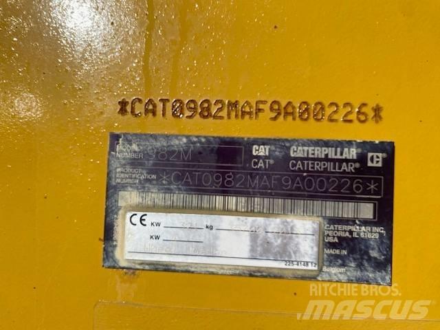 CAT 982 M Pás carregadoras de rodas