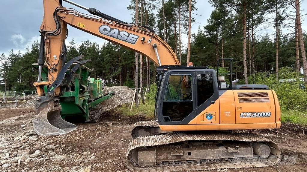 CASE CX 210 D Escavadoras de rastos