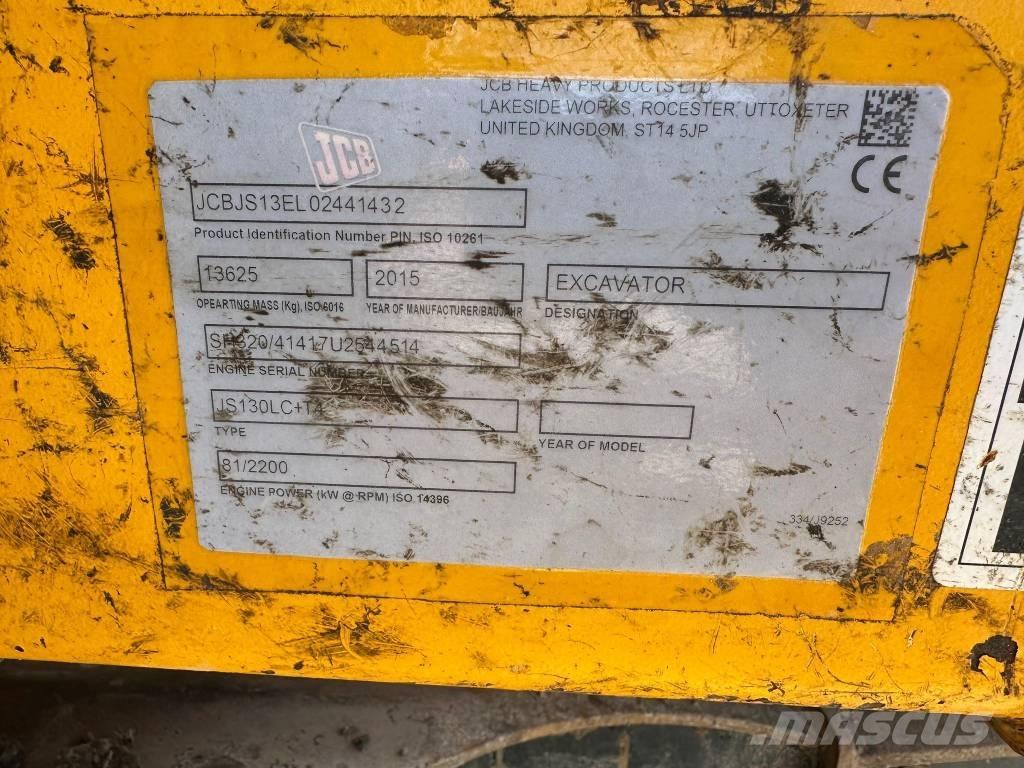 JCB JS 130 LC Escavadoras de rastos