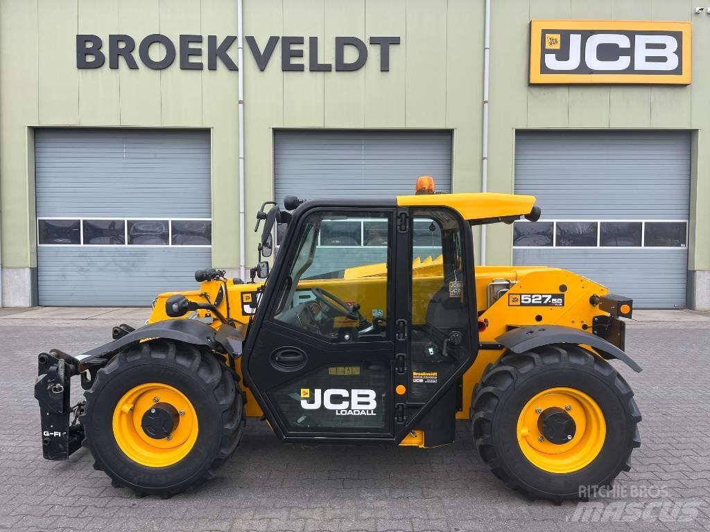 JCB 527-58 Agri Plus Telescópicas para Agricultura
