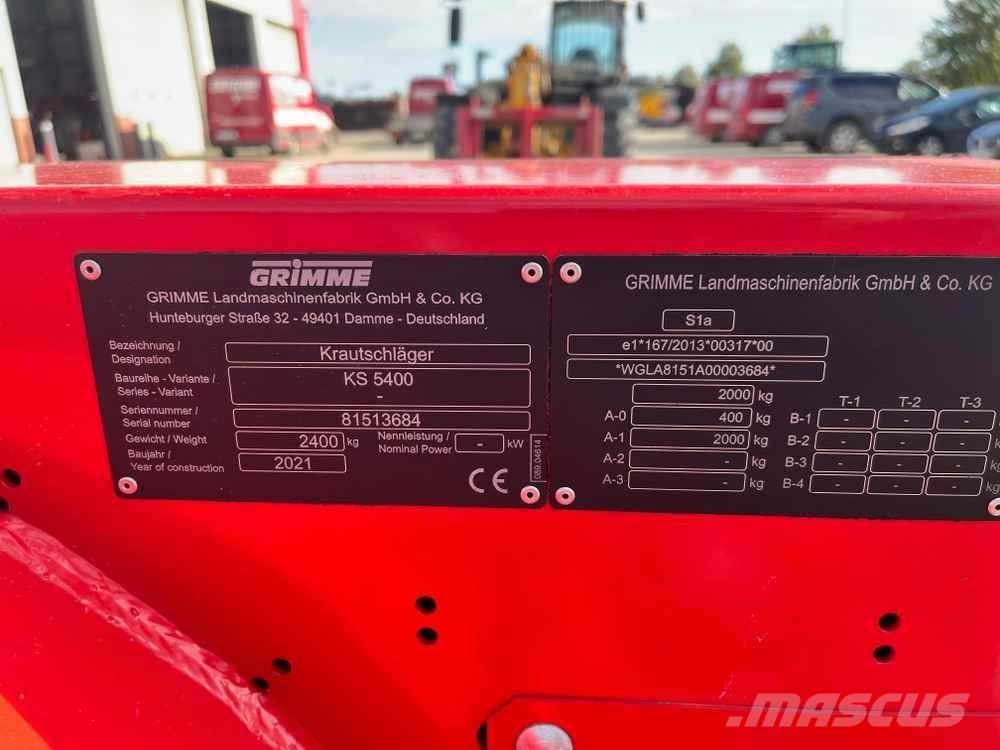 Grimme KS 5400 Equipamentos para Batata - Outros