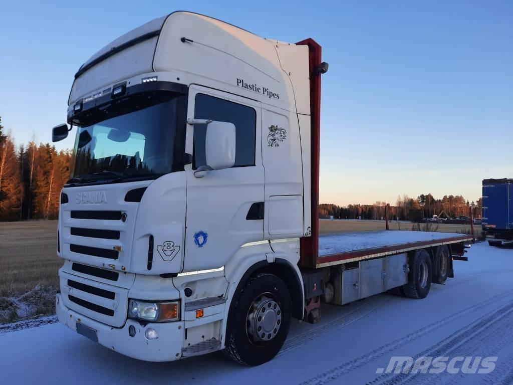 Scania R 560 Camiões estrado/caixa aberta