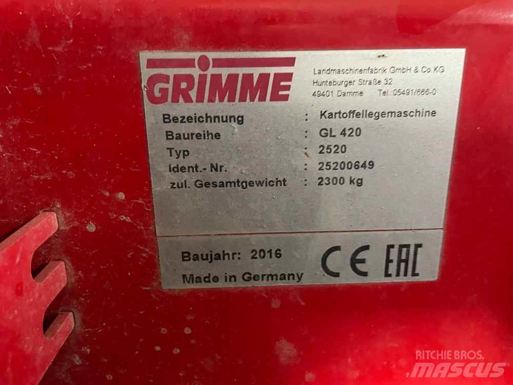 Grimme GL 420 Semeadores de batatas