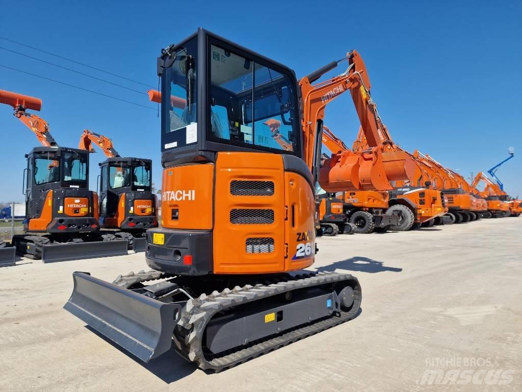 Hitachi ZX 26 U-6 Mini Escavadoras <7t
