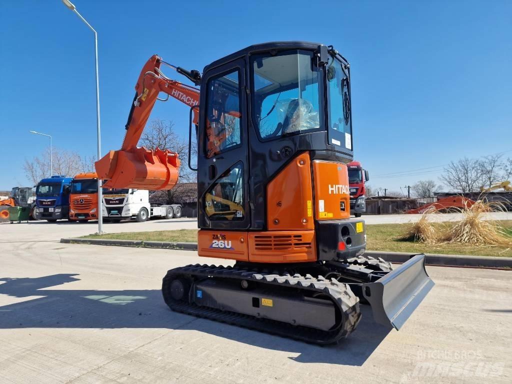 Hitachi ZX 26 U-6 Mini Escavadoras <7t