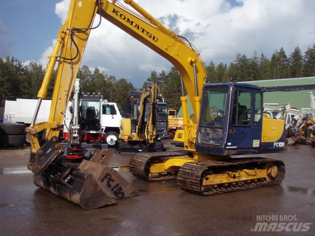 Komatsu PC120-5 Escavadoras de rastos