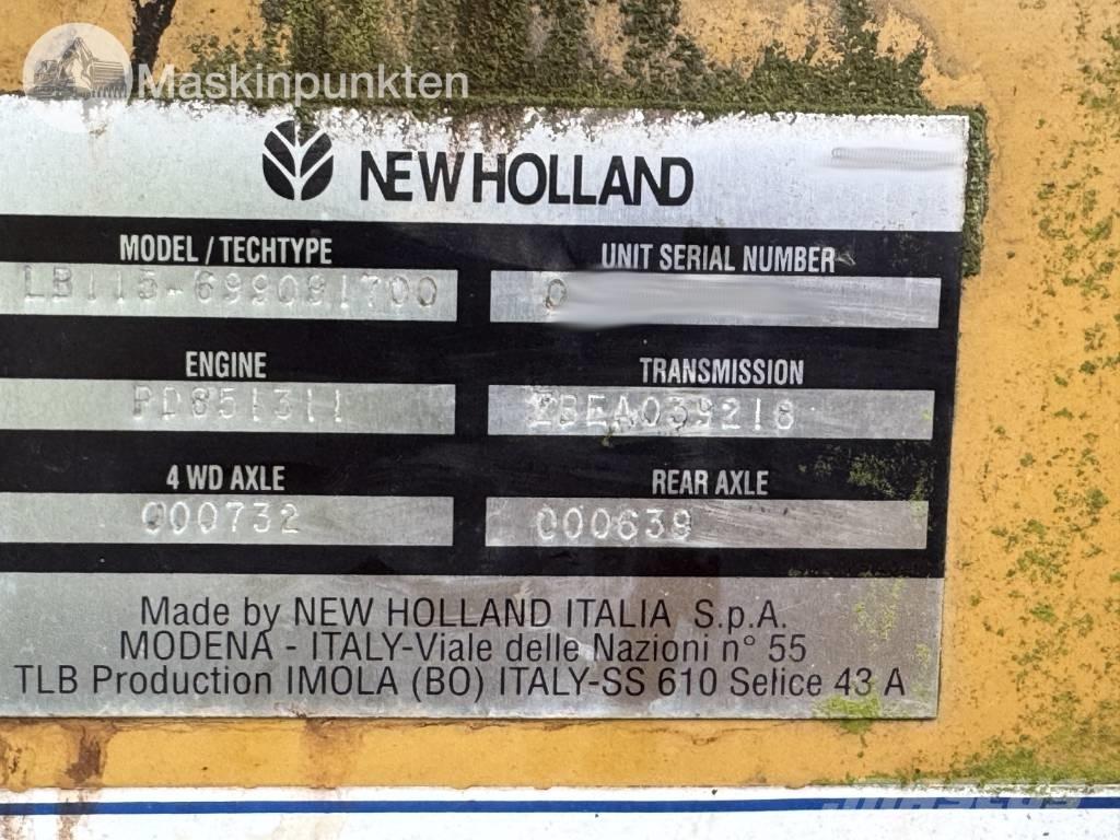 New Holland LB 115 Retroescavadoras
