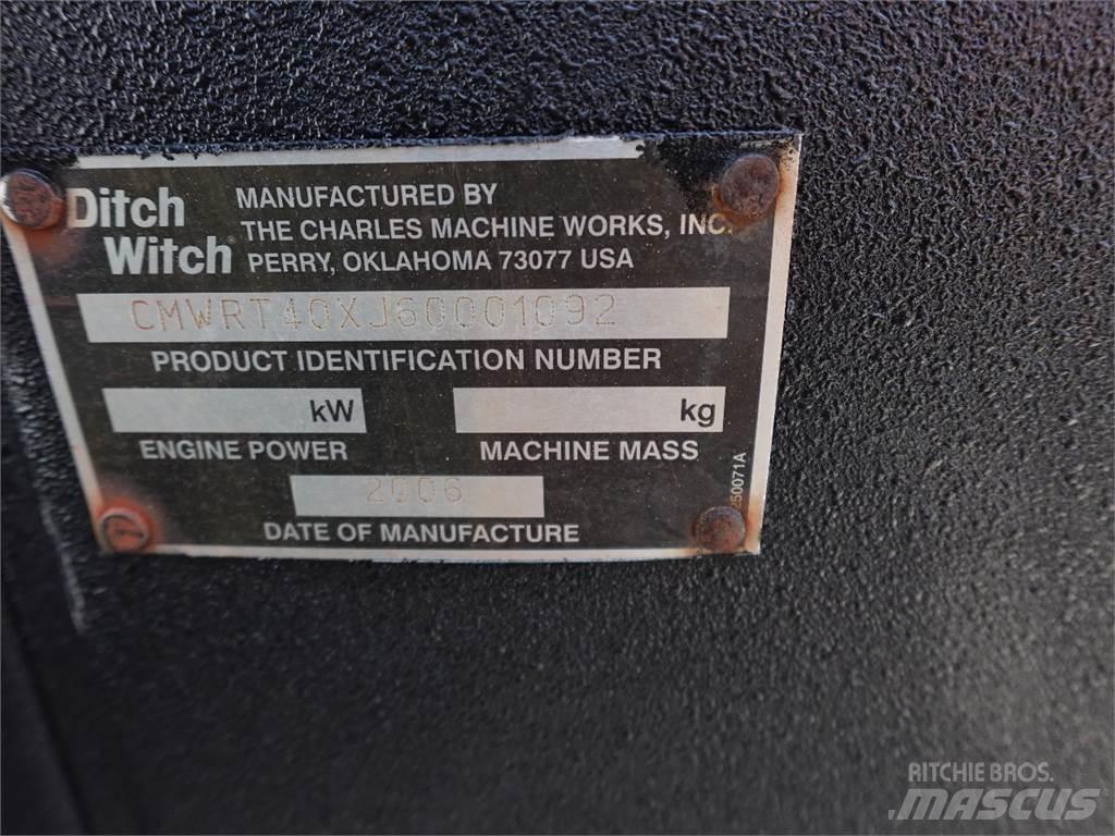 Ditch Witch rt40 Abre-valas